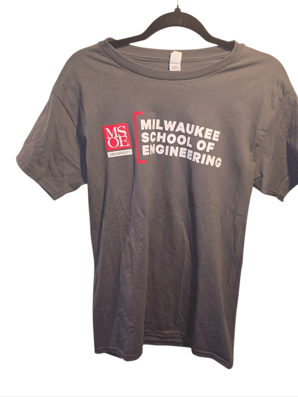 Milwalkee School Of Engineering Sz. Small Grey Unisex Tshirt Nwot